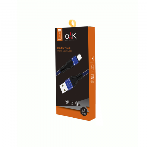 خرید + قیمت کابل شارژ تایپ سی (USB-C) OAK مدل K-187 - Image 2
