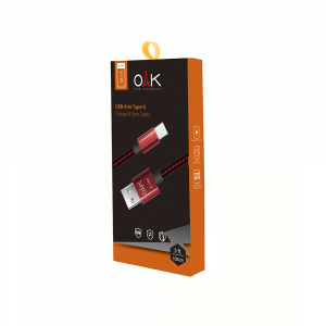 خرید + قیمت کابل شارژ تایپ سی (USB-C) OAK مدل K-185 - تصویر 2