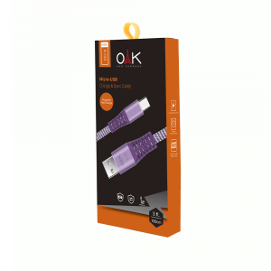 خرید + قیمت کابل شارژ میکرو (Micro-usb) OAK مدل K-133 - تصویر 2