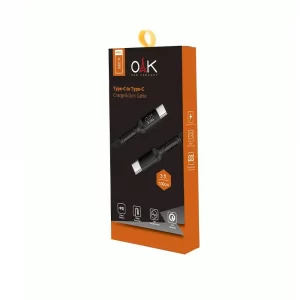 خرید + قیمت کابل تایپ سی به تایپ سی (USB-C) OAK مدل K-285 - تصویر 2