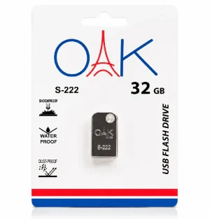 خرید + قیمت فلش مموری32 گیگ OAK مدل S-222، گارانتی 60 ماهه، ارسال فوری+فروش اقساطی - تصویر 8