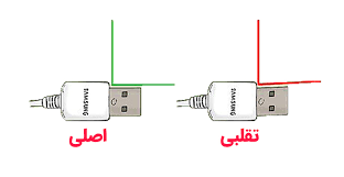 تشخیص و مقایسه ی دو کابل شارژ اصلی و کپی