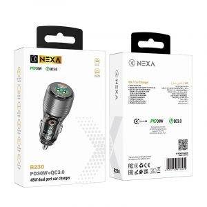 شارژر فندکی 30 وات برند نکسا مدل R230 - Image 7