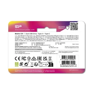 فلش مموری موبایل 64 گیگابایتی مدل C51 سیلیکون پاور - تصویر 7