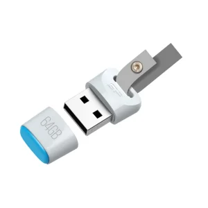 فلش مموری ضد آب 32 گیگابایتی مدل Touch T06 سیلیکون پاور - تصویر 3