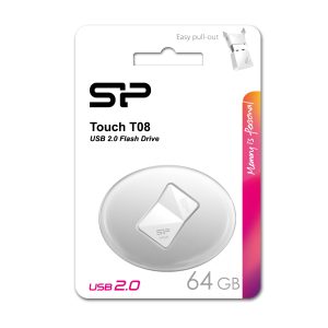 فلش مموری ضد آب 64 گیگابایتی مدل Touch T08 سیلیکون پاور - تصویر 4