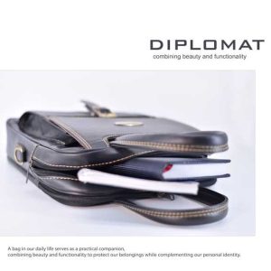 کیف دانشجویی طرح Diplomat کدG2 - تصویر 2