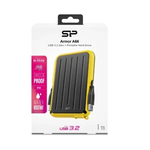 هارد اکسترنال 1 ترابایت ضد ضربه سیلیکون پاور Armor A66 - تصویر 3