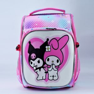 کوله مدرسه صندوقی کرومی ، عکس کیف مدرسه کرومی