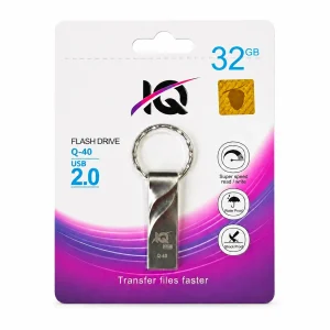 فلش مموری FLASH IQ Q-40 ظرفیت 32 گیگابایت | 2.0 USB+فروش اقساطی - تصویر 5