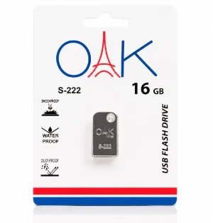 فلش مموری OAK S-222 ظرفیت 16 گیگابایت | USB 2.0، گارانتی 60 ماهه، ارسال فوری+فروش اقساطی - Image 8