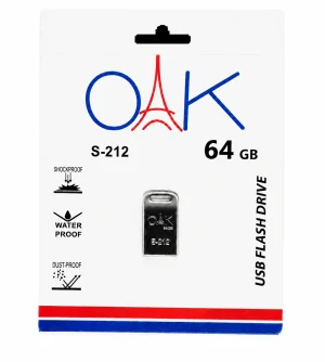 فلش مموری OAK S‑212 ظرفیت 64 گیگابایت USB 2.0 |   فروش اقساطی - تصویر 10