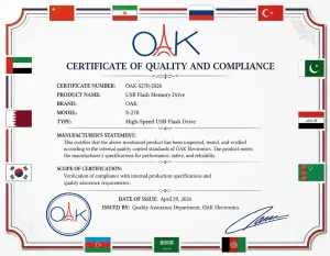 فلش مموری OAK S-270 ظرفیت 32 گیگابایت | USB 2.0، فروش اقساطی - تصویر 4
