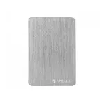 هارد اکسترنال ورباتیم مدل Store n Go ALU Slim ظرفیت 2 ترابایت مدل 53665 دارای رابط USB Type-A 3.2