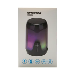 خرید اسپیکر قابل حمل KBS131 با نور RGB | اسپیکر بلوتوثی کوچک 4 وات با باتری 1200mAh - تصویر 3