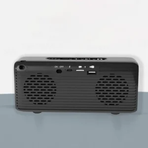 اسپیکر بلوتوثی قابل حمل کینگ استار طرح ساعت دیجیتال مدل KBS157 - تصویر 2