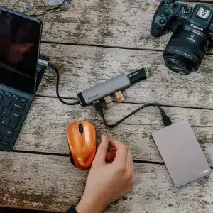 هارد اکسترنال ورباتیم مدل Store n Go ALU Slim ظرفیت 2 ترابایت مدل 53665 دارای رابط USB Type-A 3.2 - تصویر 8