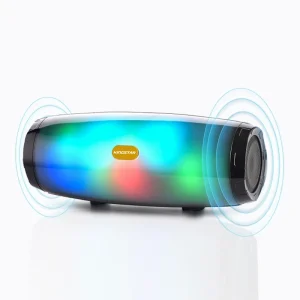 خرید اسپیکر قابل حمل KBS156 با نور RGB | اسپیکر دو تکه بلوتوثی با صدای قدرتمند - تصویر 7