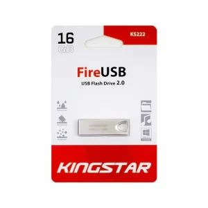 فلش مموری KINGSTAR مدل FIRE KS222 ظرفیت 16 گیگابایت | ارسال فوری + گارانتی معتبر - تصویر 3