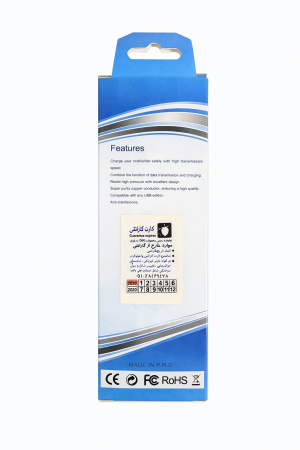 کابل شارژ USB به لایتنینگ OAK مدل K-212 | شارژ سریع، مقاوم و بادوام - تصویر 2