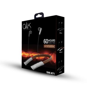 هدست گردنی OAK-N71 با قابلیت تغییر صدا و عمر باتری ۱۵۰ ساعت + اصل - تصویر 10