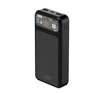 پاوربانک OAK مدل 212PD ظرفیت 20000 میلی‌آمپر با شارژ سریع 22.5 وات و یک‌سال گارانتی معتبر بلوط + اصل