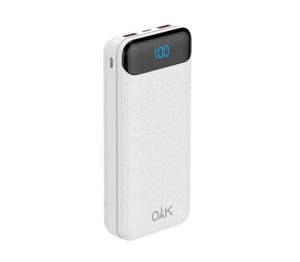پاوربانک OAK مدل 220PD ظرفیت 20000 میلی‌آمپر با شارژ سریع 22.5 وات و یک‌سال گارانتی معتبر بلوط + اصل - تصویر 12