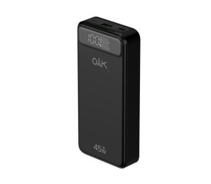 پاوربانک OAK مدل 245PD ظرفیت 20000 میلی‌آمپر با شارژ سریع 45 وات و یک‌سال گارانتی معتبر بلوط + اصل - تصویر 3