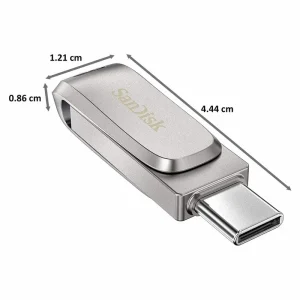 فلش مموری سن دیسک مدل Luxe ظرفیت 32 گیگابایت سرعت خواندن 150 مگابایت بر ثانیه اتصال USB-C - تصویر 4
