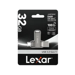 فلش مموری OTG پرسرعت Lexar D400؛ ظرفیت 32 گیگابایت | تجربه نسل جدید انتقال داده با استاندارد USB 3.2 - Image 6
