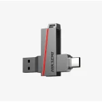 فلش مموری دو سر هایک‌سمی (Hiksemi) مدل Dual Slim E307C ظرفیت 256 گیگابایت رابط USB 3.2 و Type-C