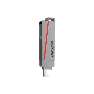 فلش مموری دو سر هایک‌سمی (Hiksemi) مدل Dual Slim E307C ظرفیت 128 گیگابایت رابط USB 3.2 و Type-C - تصویر 3