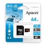 کارت حافظه ظرفیت 64 گیگابایت | اپیسر مدل Apacer microSDXC/SDHC UHS-I U3 V30 A2