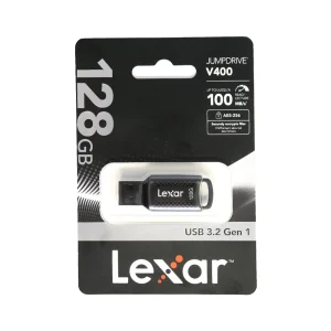 فلش مموری لوکس لکسار V400؛ظرفیت 128 گیگابات|طراحی شیک و سرعت فوق‌العاده USB 3.2 - Image 2