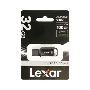 فلش مموری لوکس لکسار V400؛ظرفیت 32 گیگابات|طراحی شیک و سرعت فوق‌العاده USB 3.2 - Image 2