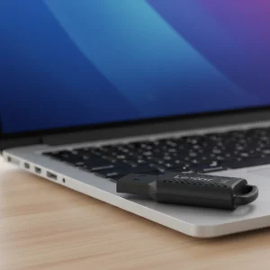 فلش مموری لوکس لکسار V400؛ظرفیت 32 گیگابات|طراحی شیک و سرعت فوق‌العاده USB 3.2 - Image 4