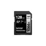 کارت حافظه حرفه‌ای لکسار 1066x؛ظرفیت 128گیگابات | مخصوص فیلم‌برداری 4K و عکاسی با سرعت بالا