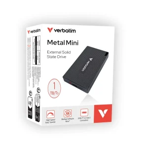 حافظه SSD اکسترنال ورباتیم مدل Metal Mini | ظرفیت 1 ترابایت USB3.2 - Image 2