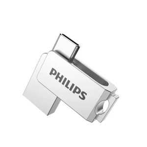 فلش مموری OTG فیلیپس مدل FM30UC ظرفیت 32 گیگابایت | رابط USB 3.2 و Type-C