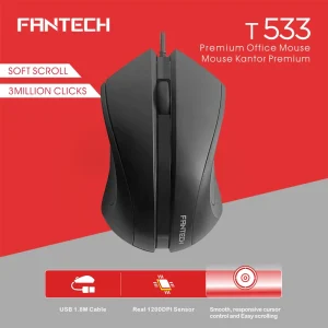 ماوس اداری فانتک Fantech T533 | ماوس سه کلیده اپتیکال - تصویر 2