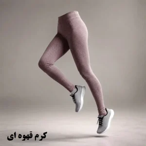 لگ زنانه Seamless (بدون درز) مدل ورزشی کد F1007 با نخ کامبینگ - تنفس‌پذیر، خنک و ضد حساسیت - Image 6